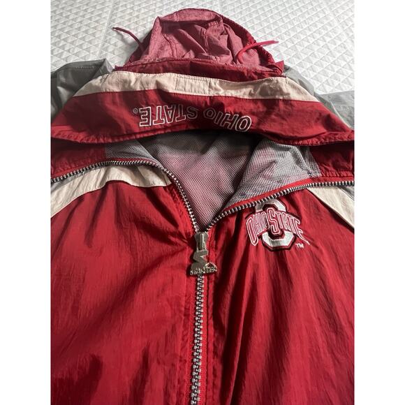 Vintage 90’s 5star Starter Ohio State University Zip-Up HoodedJacket Size Large - Picture 8 of 10